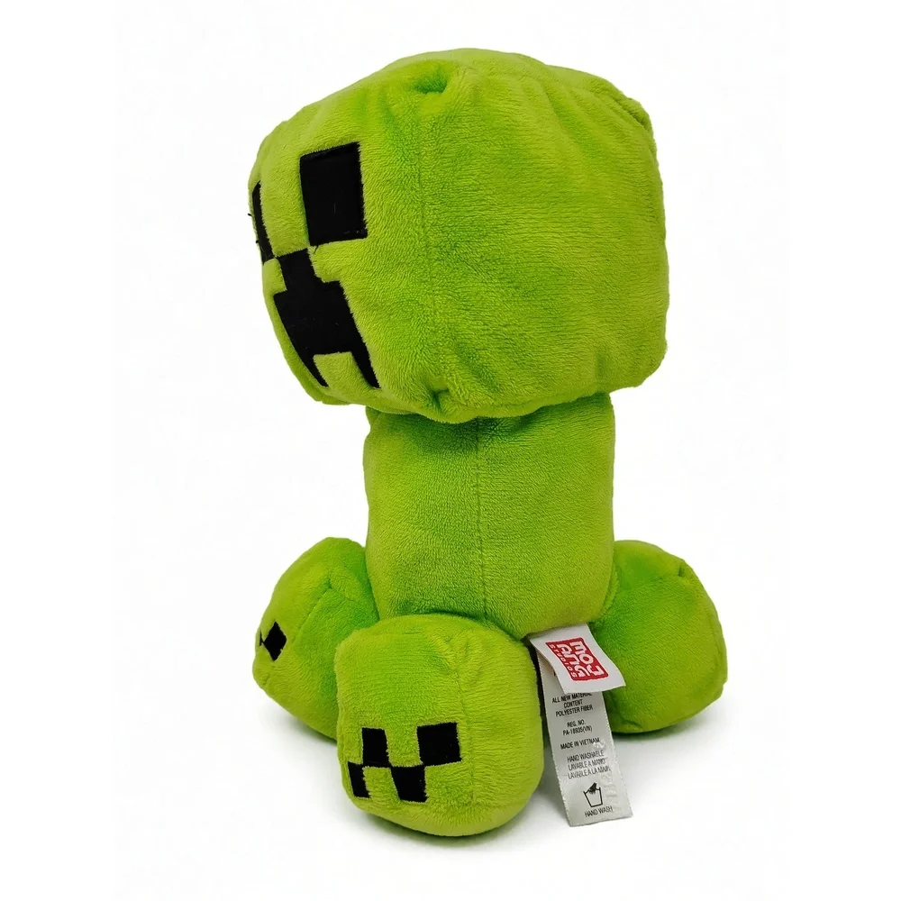 Mojang Minecraft Creeper Plush Toy 9 Inch Polyester Pixelated Monster Gaming